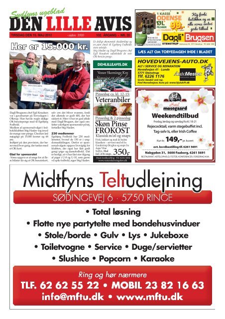 Tirsdag den 15. maj 2012 - Isager Bogtryk