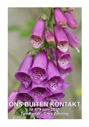 Juni - Ons Buiten