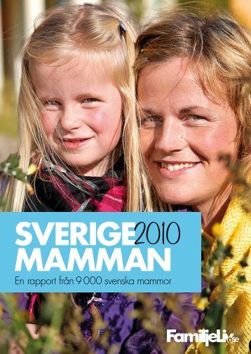 SverigeMamman 2010 - Familjeliv