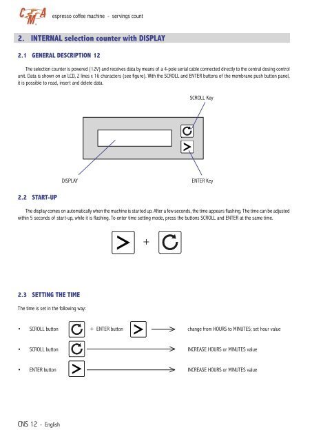 CMA Technical Manual - Love Coffee Machines