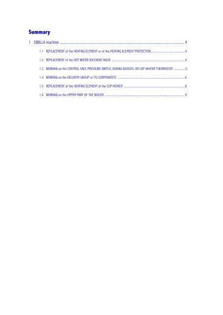 CMA Technical Manual - Love Coffee Machines