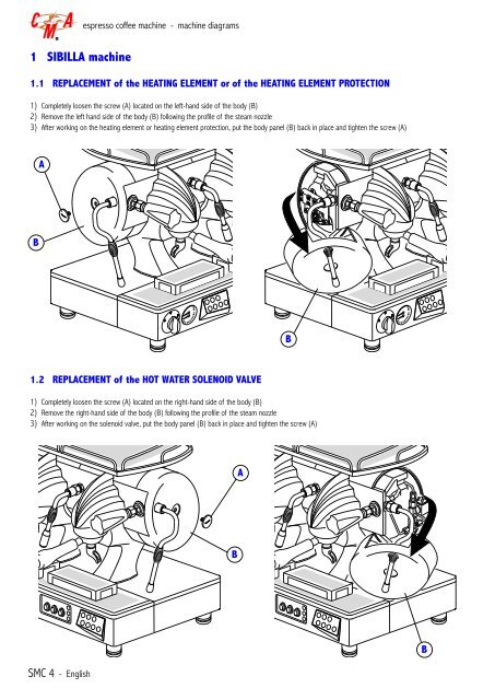 CMA Technical Manual - Love Coffee Machines