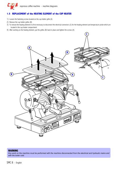 CMA Technical Manual - Love Coffee Machines