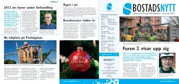 Furen 2 visar upp sig - Bostads AB Svedalahem