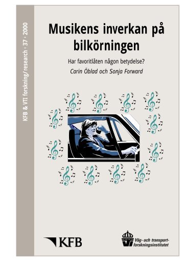 Musikens inverkan på bilkörningen - VTI