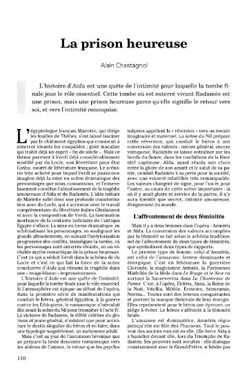 La prison heureuse, par Alain Chastagnol.pdf - Avant Scène Opéra