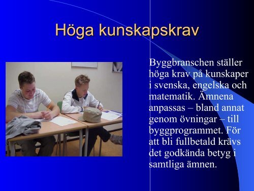 Presentation - Kungsmadskolan