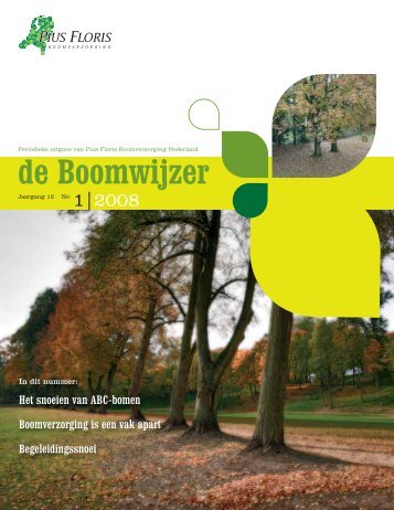 Het snoeien van ABC-bomen - Pius Floris Boomverzorging