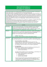 PASSANTENVERBLIJF OPVANG EN VERBLIJF - HVO-Querido