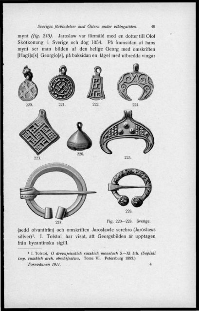 Sveriges förbindelser med östern under vikingatiden : ett ...