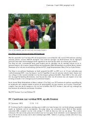 09 april 2008 - FC Castricum