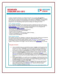 instructies - Bachelors - Hogeschool Utrecht