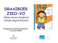 draaiboek ziko-vo - Pedagogische Begeleidingsdienst