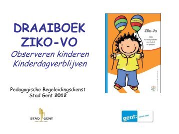 draaiboek ziko-vo - Pedagogische Begeleidingsdienst