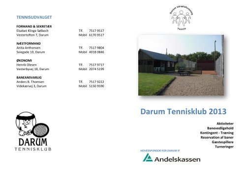 Darum Tennisklub 2013