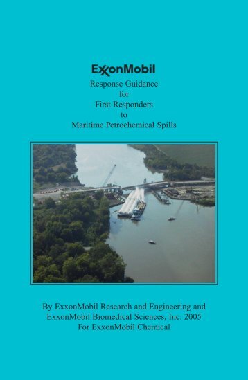 ExxonMobil Response Guidance for First Response to Maritime ...