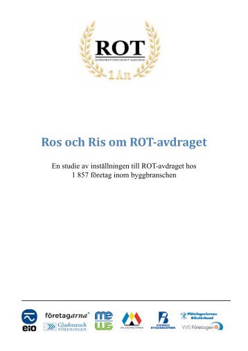 Ros och Ris om ROT-avdraget - Publikationer från Sveriges ...