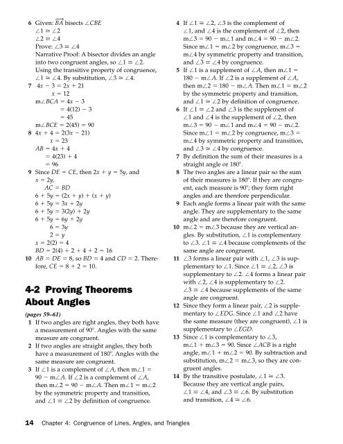 Preparing for the Regents Examination Geometry, AK