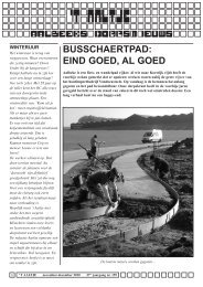 BUSSCHAERTPAD: EIND GOED, AL GOED - Aalbeke