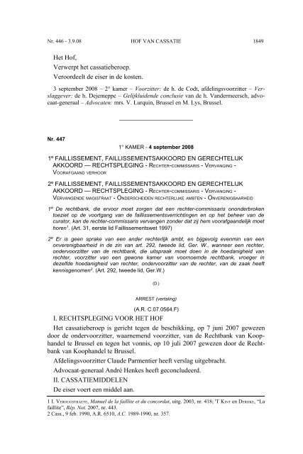 AC 09 2008 (PDF, 1.76 MB) - Federale Overheidsdienst Justitie ...