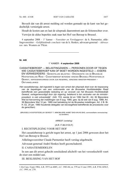 AC 09 2008 (PDF, 1.76 MB) - Federale Overheidsdienst Justitie ...