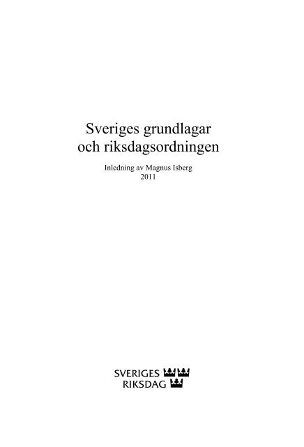 pdf-fil - Riksdagen