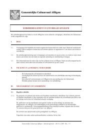 Gemeentelijke Cultuurraad Affligem - Gemeente Affligem