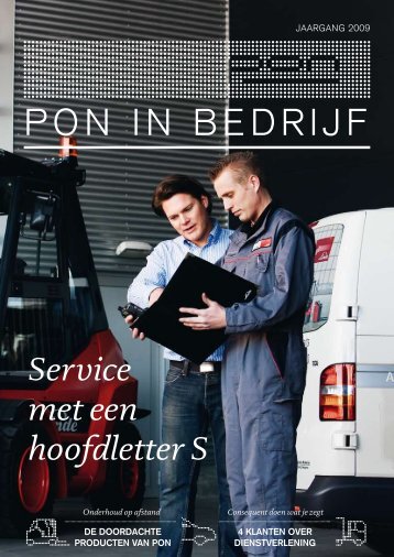 PON IN BEDRIJF