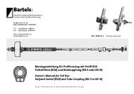 (RK II oder RK III) Owner's Manual for Foil R20 ... - Bartels GmbH