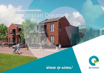 Brochure van Centrumplan Dreumel - De Kernen