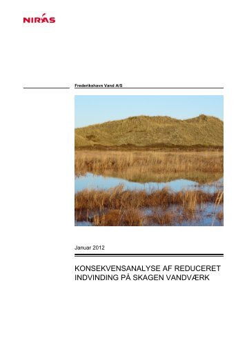 Konsekvensanalyse af reduceret indvinding på Skagen Vandværk