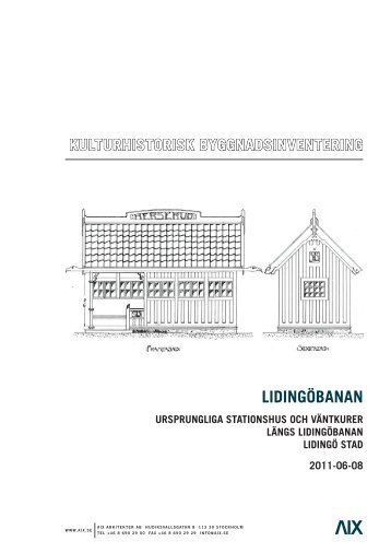 LIDINGÖBANAN - Lidingö stad