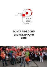 1 Aralık Dünya AIDS Günü Etkinliği - 2010 - Pozitif Yaşam Derneği