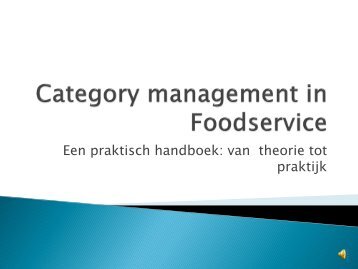 Download / Bekijk de Boektrailer als PDF - Category Management in ...