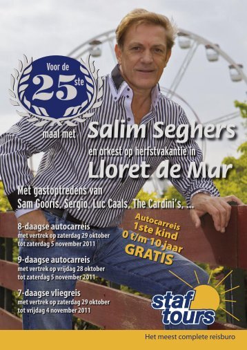 Salim Seghers Lloret de Mar - Staf Tours