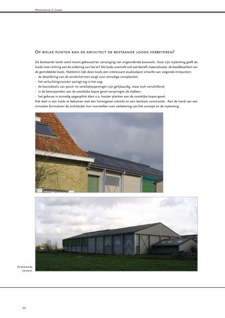 AGRARISCHE ARCHITECTUUR In VLAAnDEREn - Interbestuurlijk ...