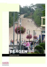 Bergen gebiedsvisie - Bestuurlijke informatie van de gemeente ...