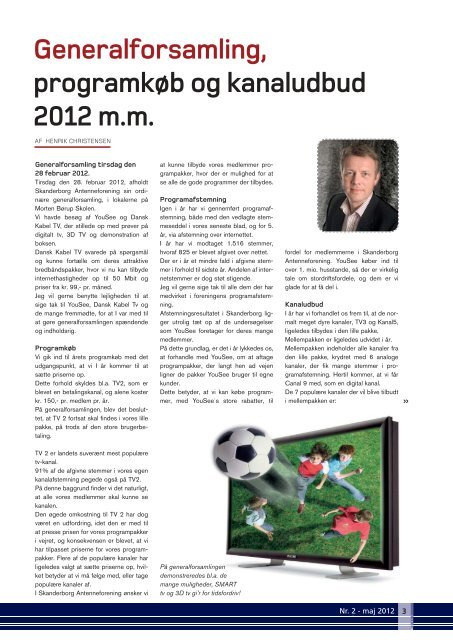 Medlemsblad 2 - 2012 - Skanderborg Antenneforening