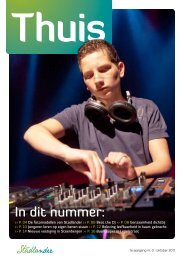 In dit nummer: - Stadlander