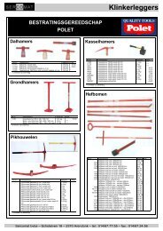 Bestratingsgereedschap Polet.pdf - Sercomat