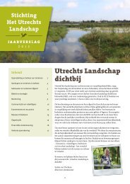 Stichting Het Utrechts Landschap 2012