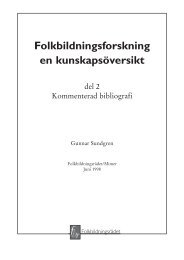 Kommenterad bibliografi