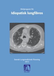 Idiopatisk lungfibros - Svensk Lungmedicinsk Förening