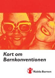 Kort om Barnkonventionen (pdf) - Rädda Barnen