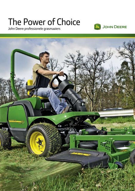 Professionele grasmaaiers - John Deere