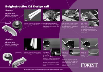 Buiginstructies DS Design rail - Forest Group