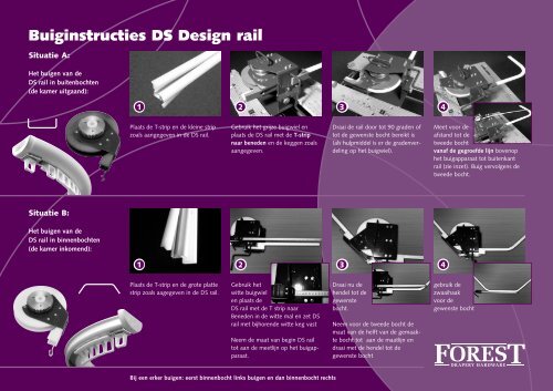Buiginstructies DS Design rail - Forest Group