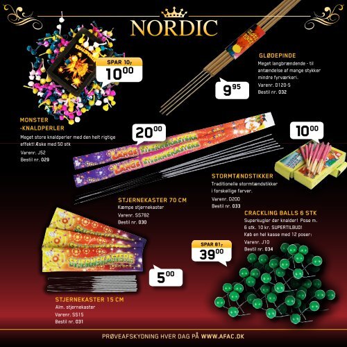 Nordic katalog - Aalborg Fyrværkerifabrik
