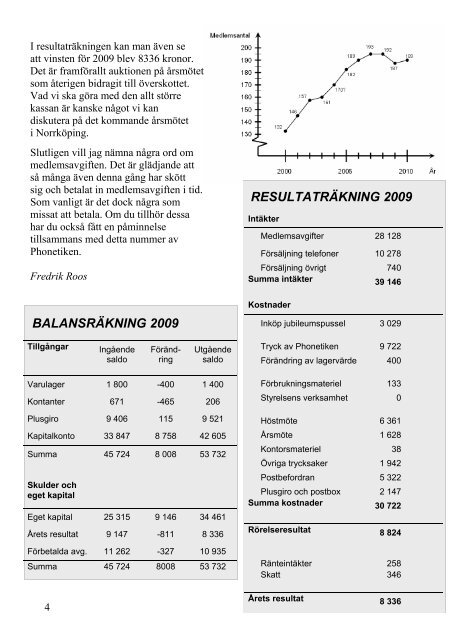 Ur innehållet - Sveriges Telehistoriska SamlarFörening