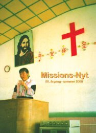 Missions-Nyt nr. 2 - 2008 med billeder - Missionsfonden